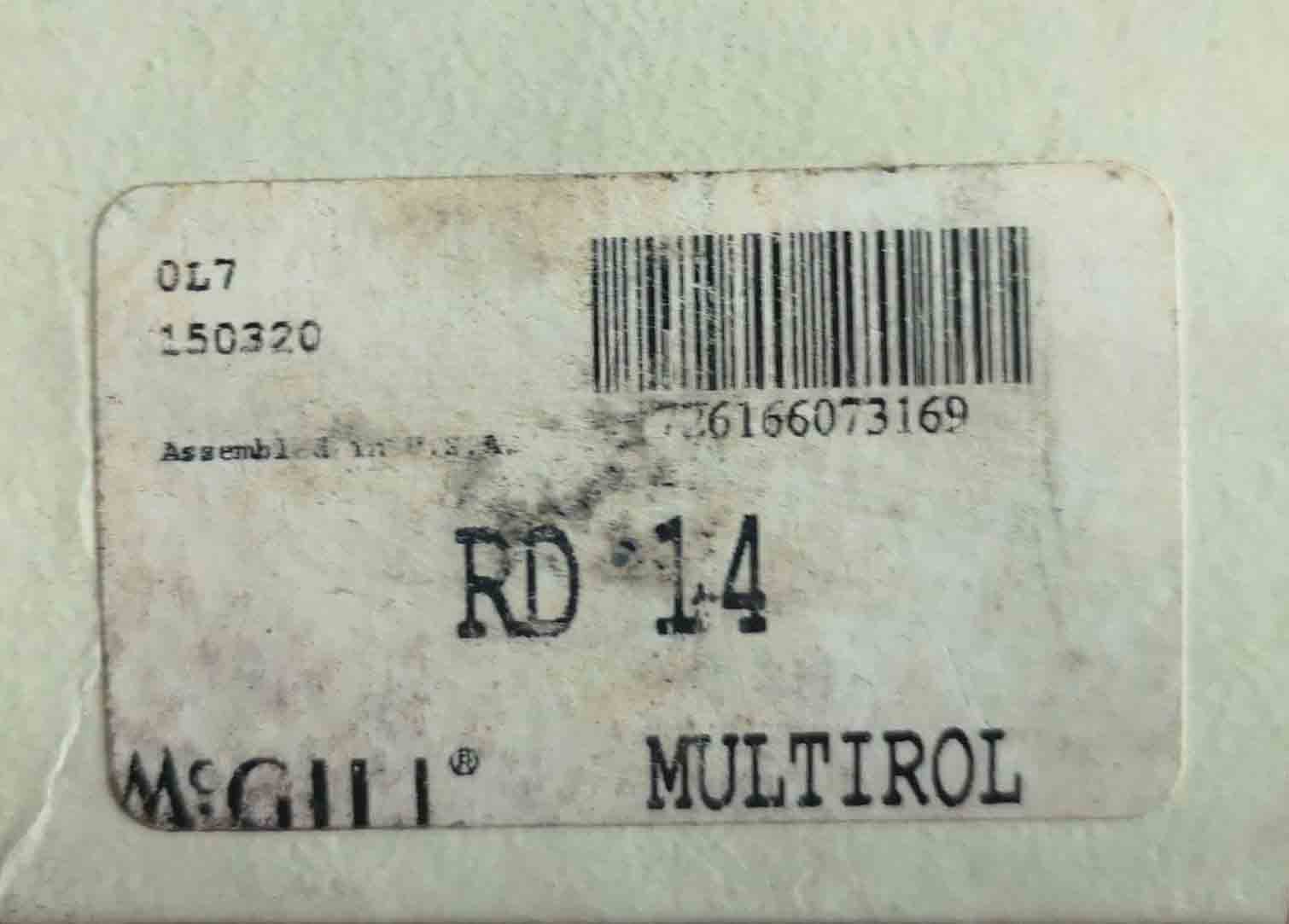 MCGILL  RD-14